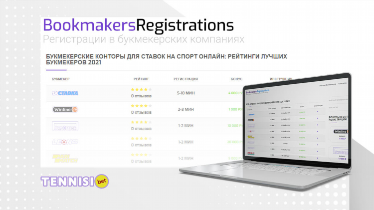 Бк тенниси фрибет за регистрацию