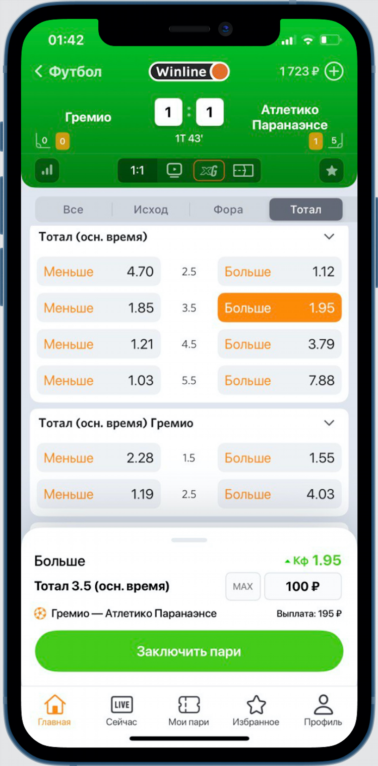 Что значит тотал больше или меньше в ставках